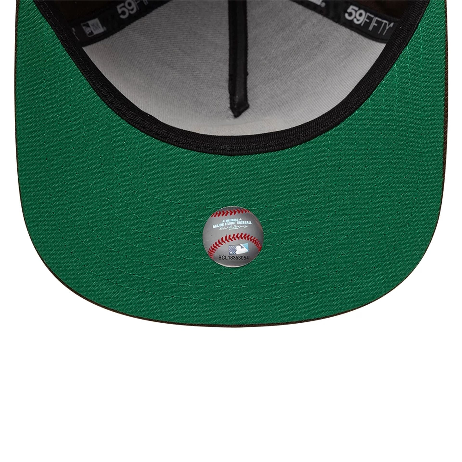 San Diego Padres MLB Dark Brown 59FIFTY A-Frame Fitted Cap