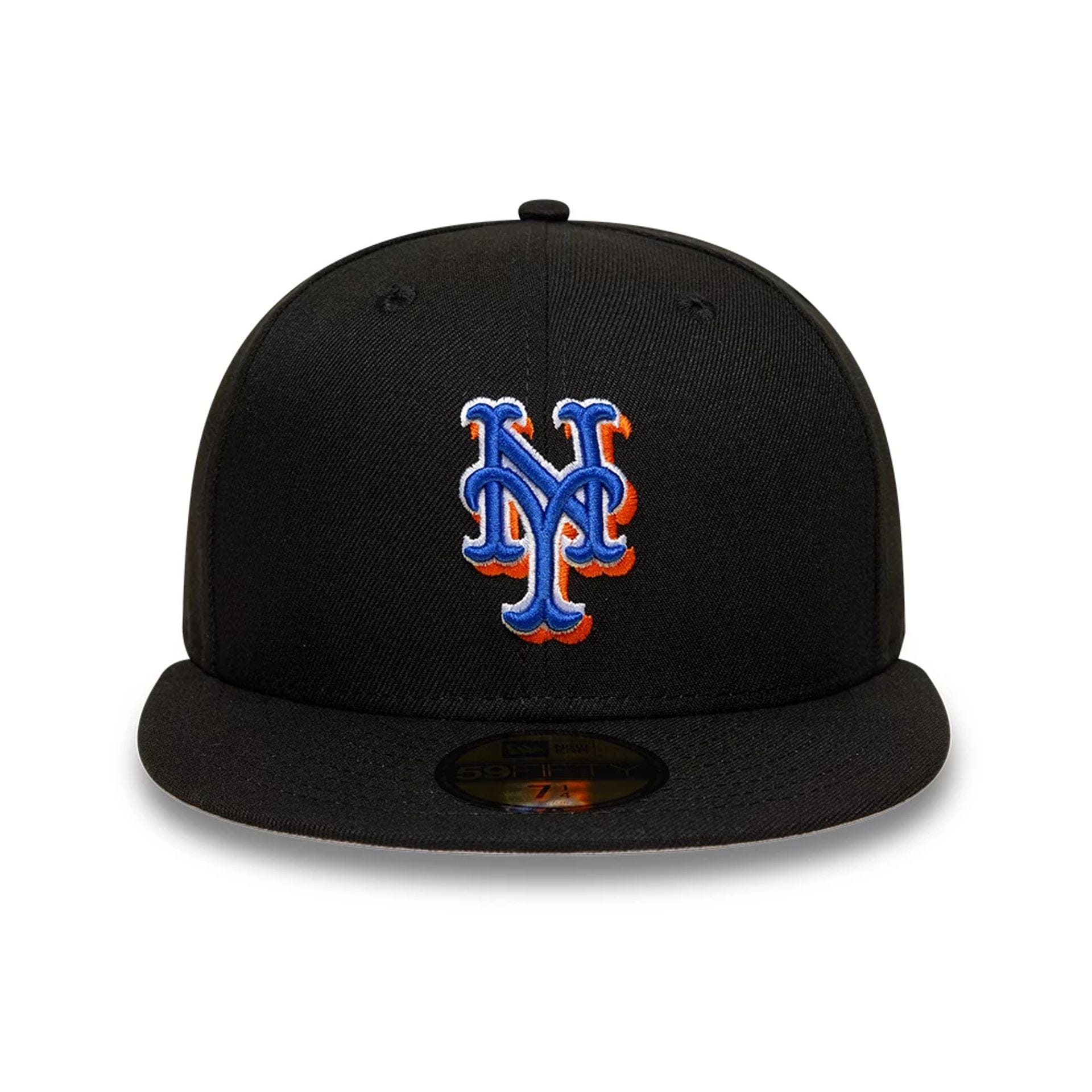 New York Mets MLB Black 59FIFTY Fitted Cap
