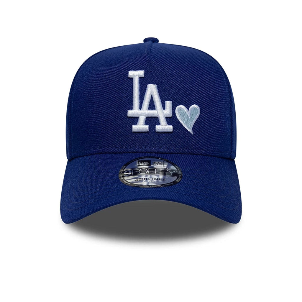 LA Dodgers MLB Heart Dark Blue 9FORTY A-Frame Adjustable Cap