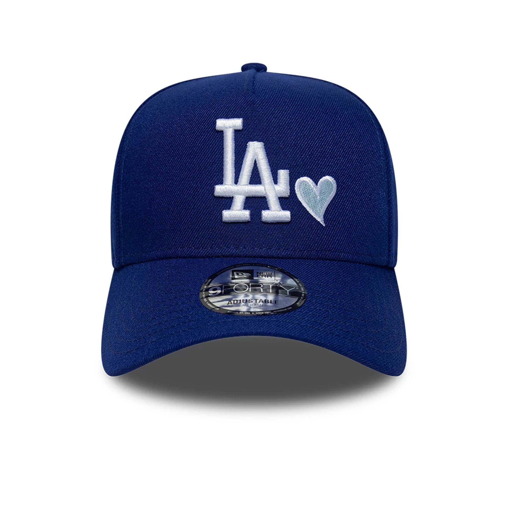 LA Dodgers MLB Heart Dark Blue 9FORTY A-Frame Adjustable Cap