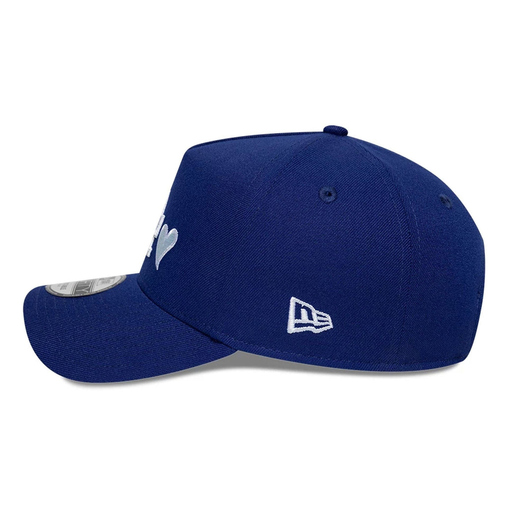 LA Dodgers MLB Heart Dark Blue 9FORTY A-Frame Adjustable Cap