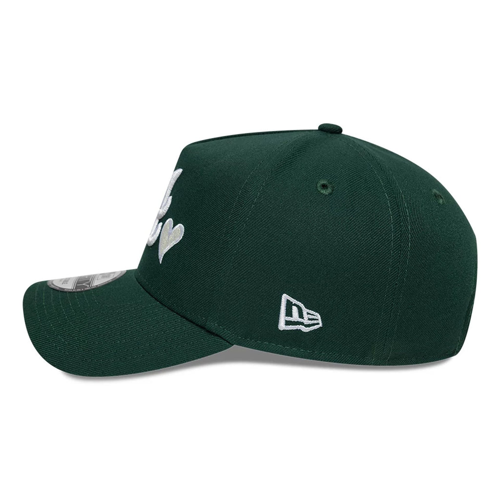 Atlanta Braves MLB Heart Dark Green 9FORTY A-Frame Adjustable Cap