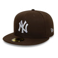 New York Yankees MLB Dark Brown 59FIFTY Fitted Cap