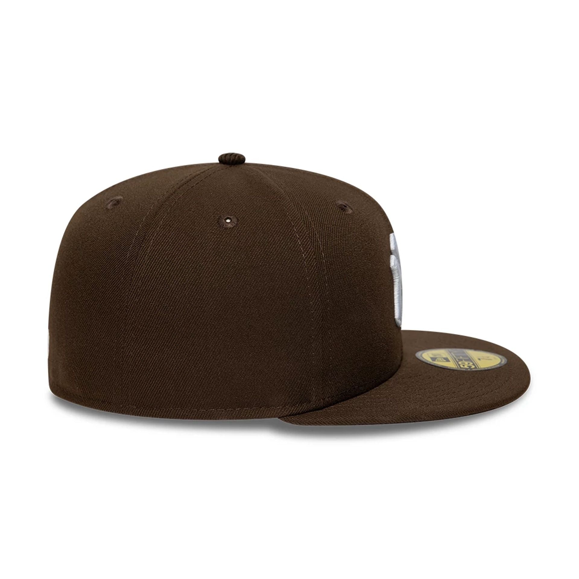 New York Yankees MLB Dark Brown 59FIFTY Fitted Cap