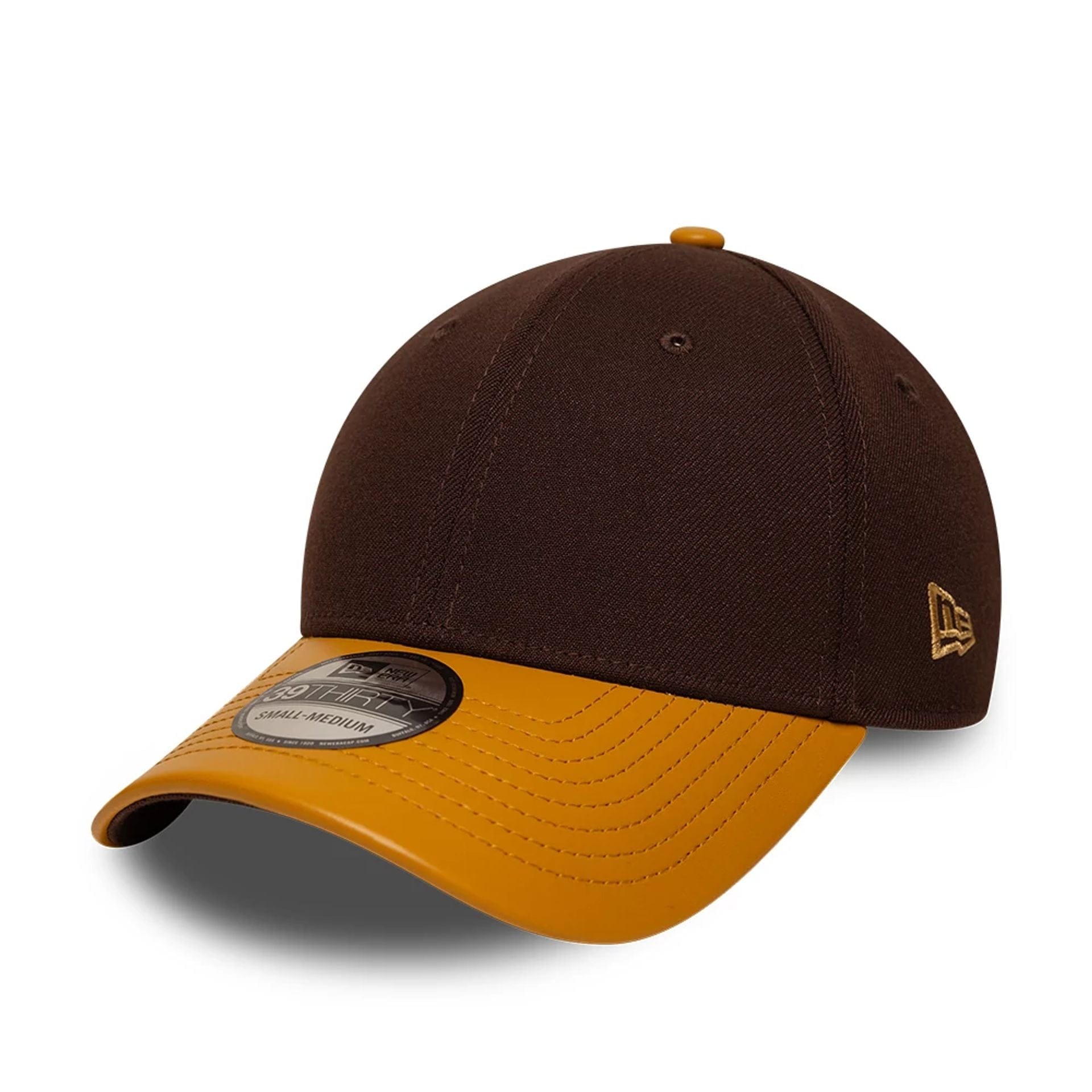 New Era Dark Brown 39THIRTY Stretch Fit Cap