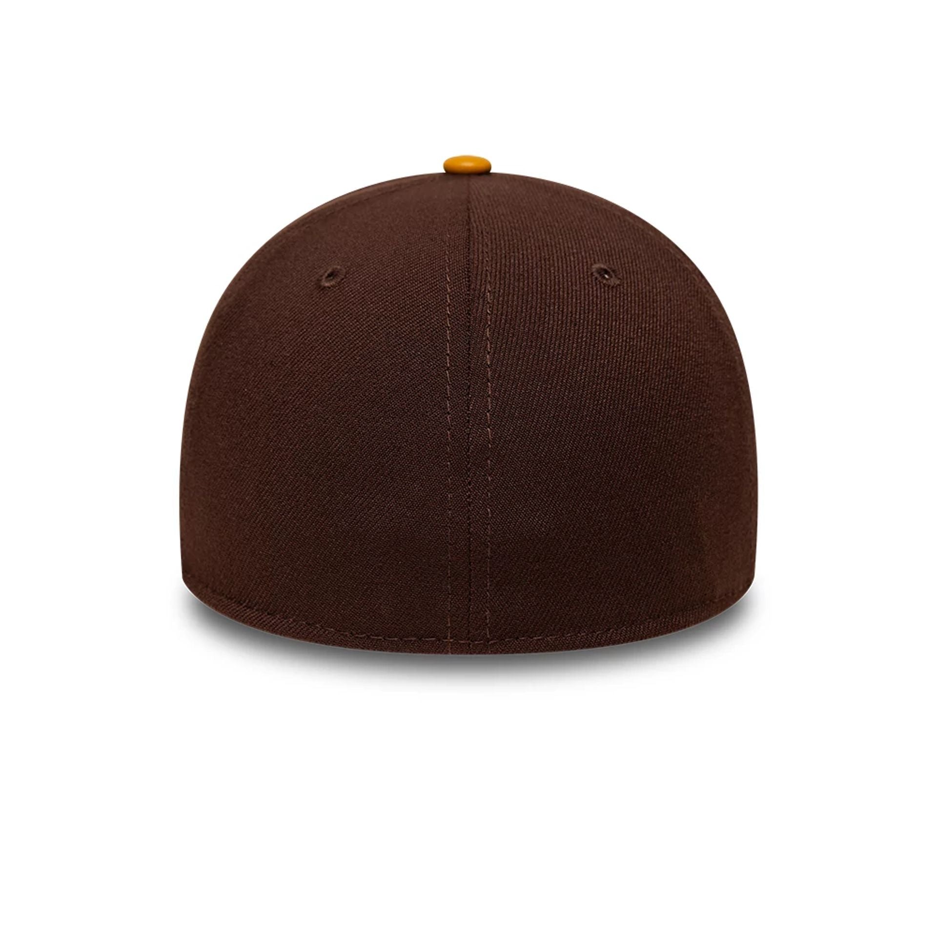 New Era Dark Brown 39THIRTY Stretch Fit Cap