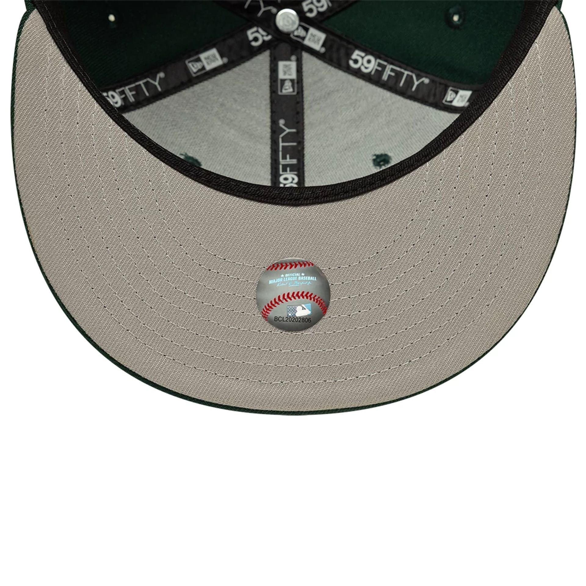 LA Dodgers MLB Dark Green 59FIFTY Fitted Cap