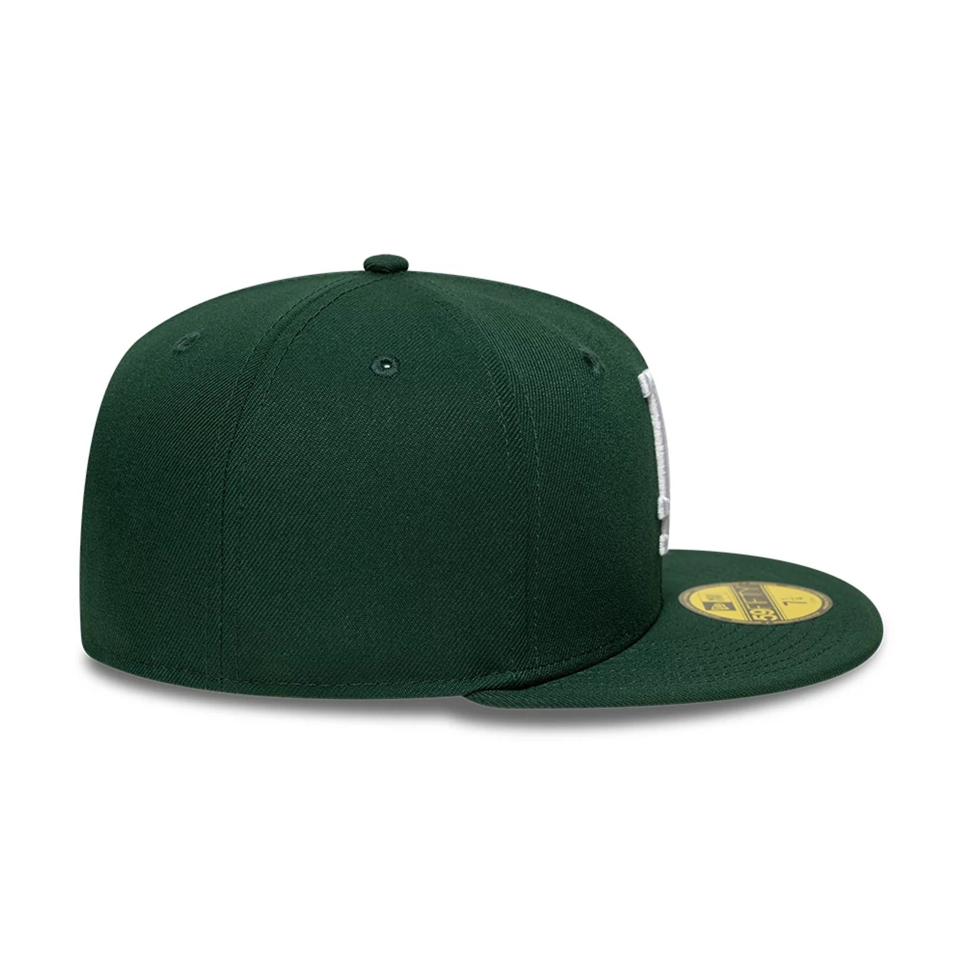 LA Dodgers MLB Dark Green 59FIFTY Fitted Cap