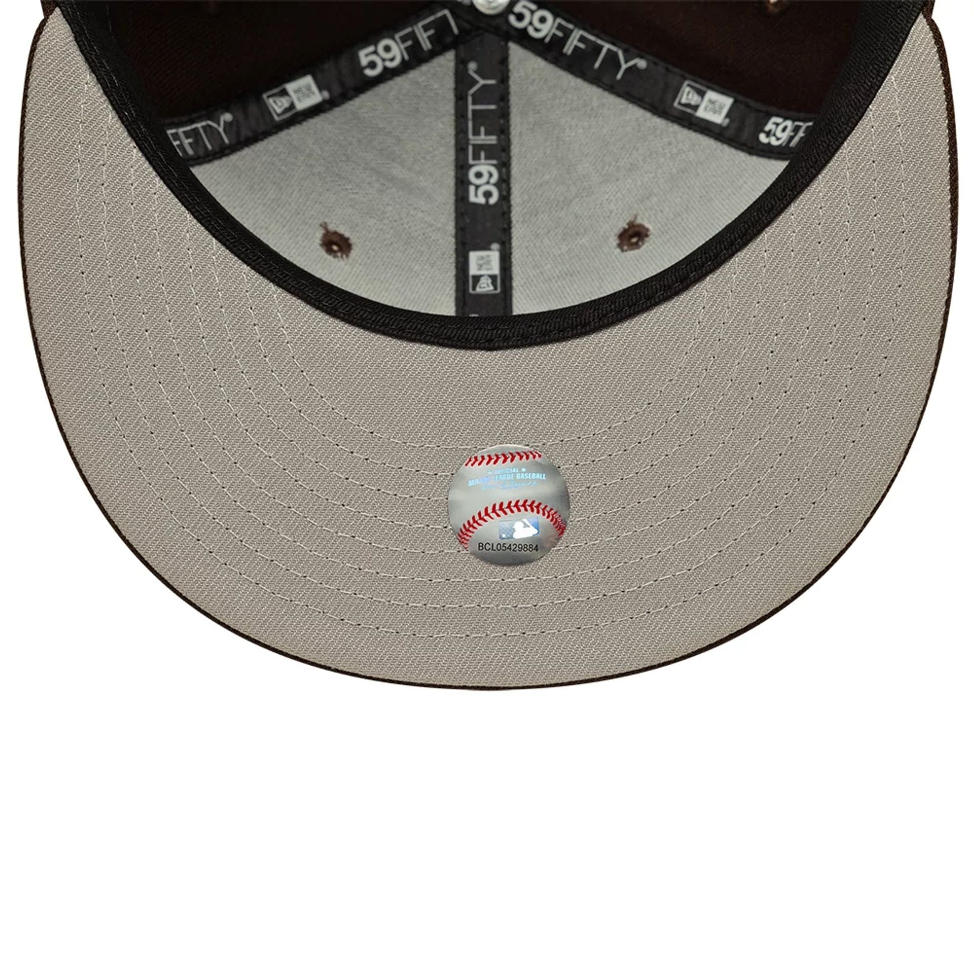 New York Yankees MLB Dark Brown 59FIFTY Fitted Cap