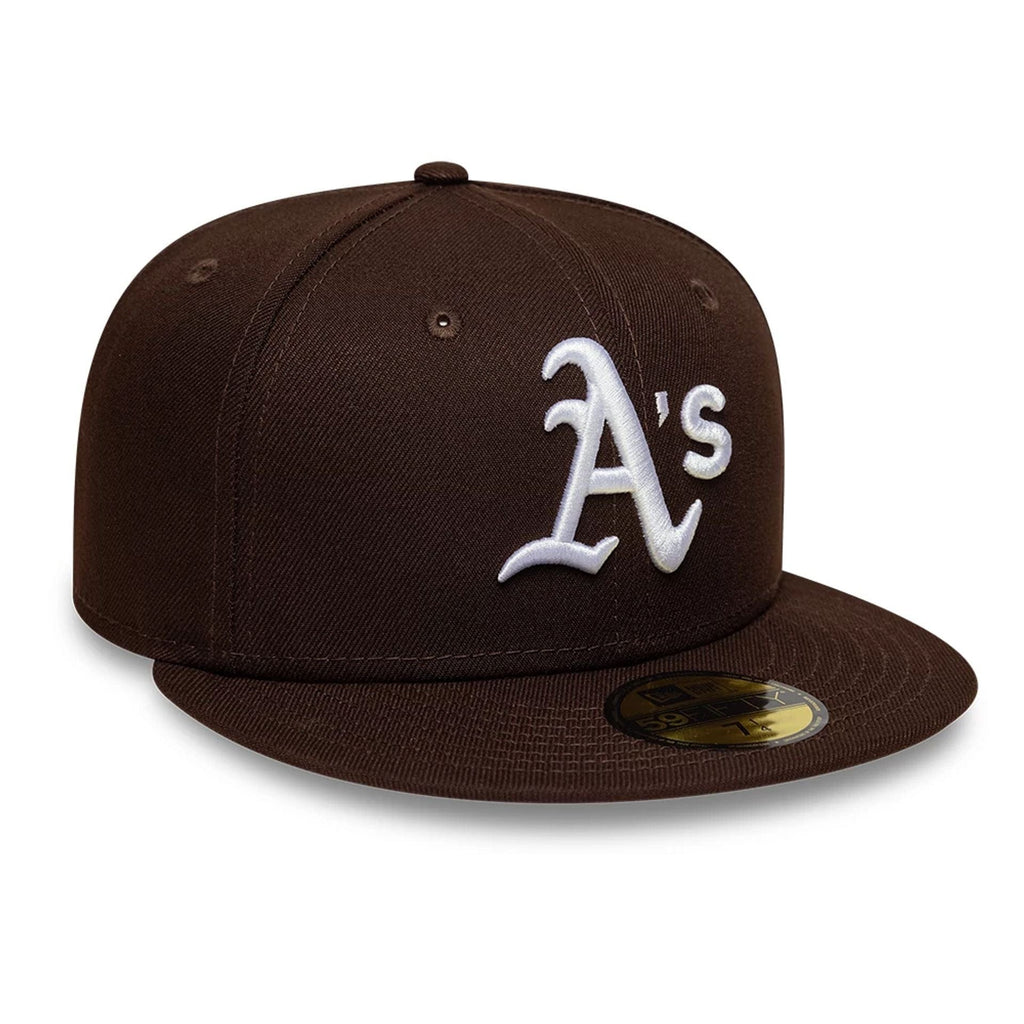 Athletics MLB Dark Brown 59FIFTY Fitted Cap