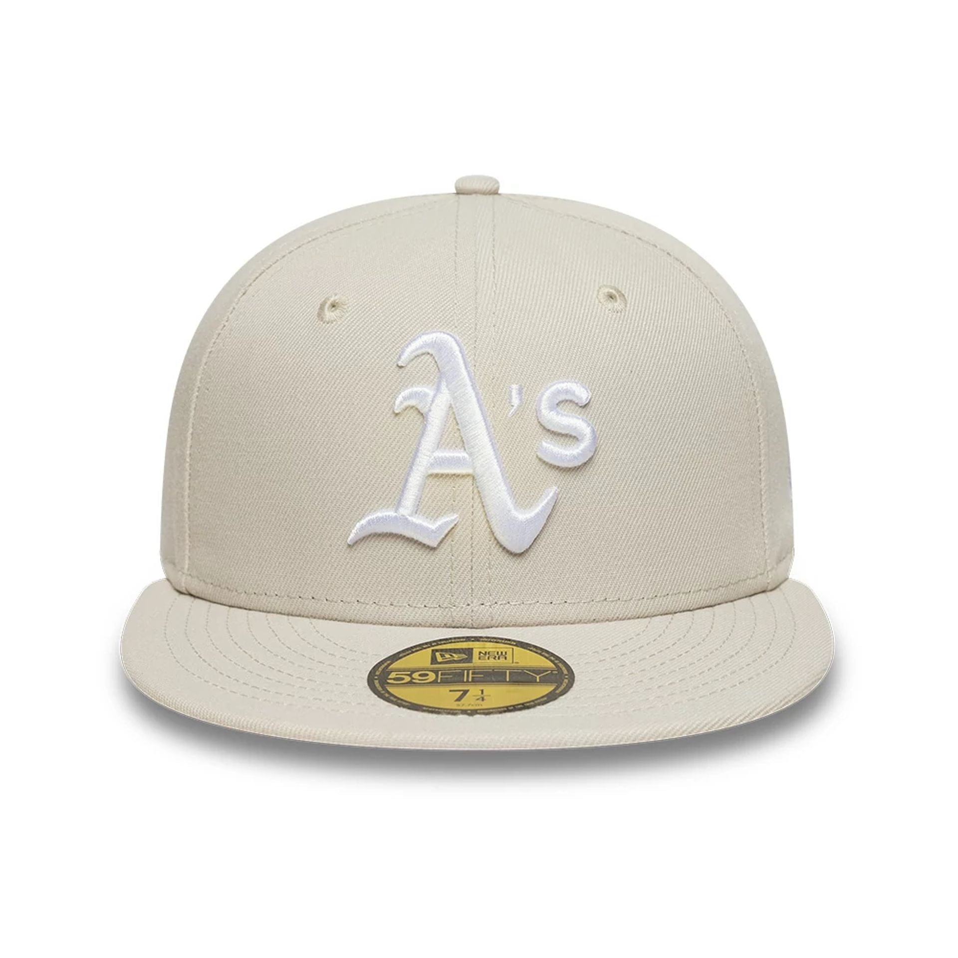 Athletics MLB Beige 59FIFTY Fitted Cap