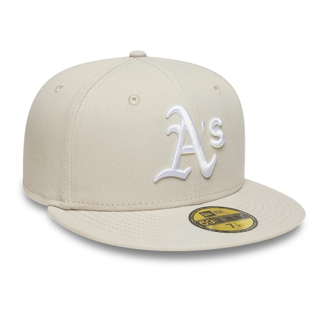 Athletics MLB Beige 59FIFTY Fitted Cap