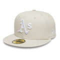 Athletics MLB Beige 59FIFTY Fitted Cap