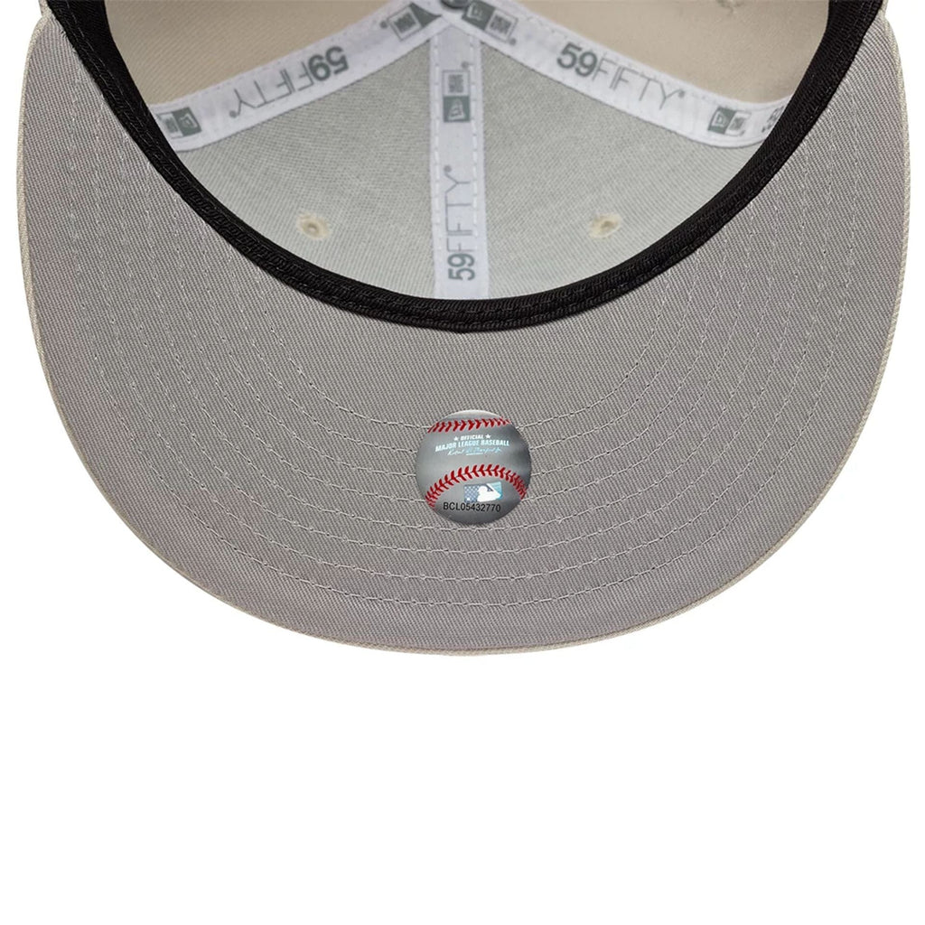 Athletics MLB Beige 59FIFTY Fitted Cap