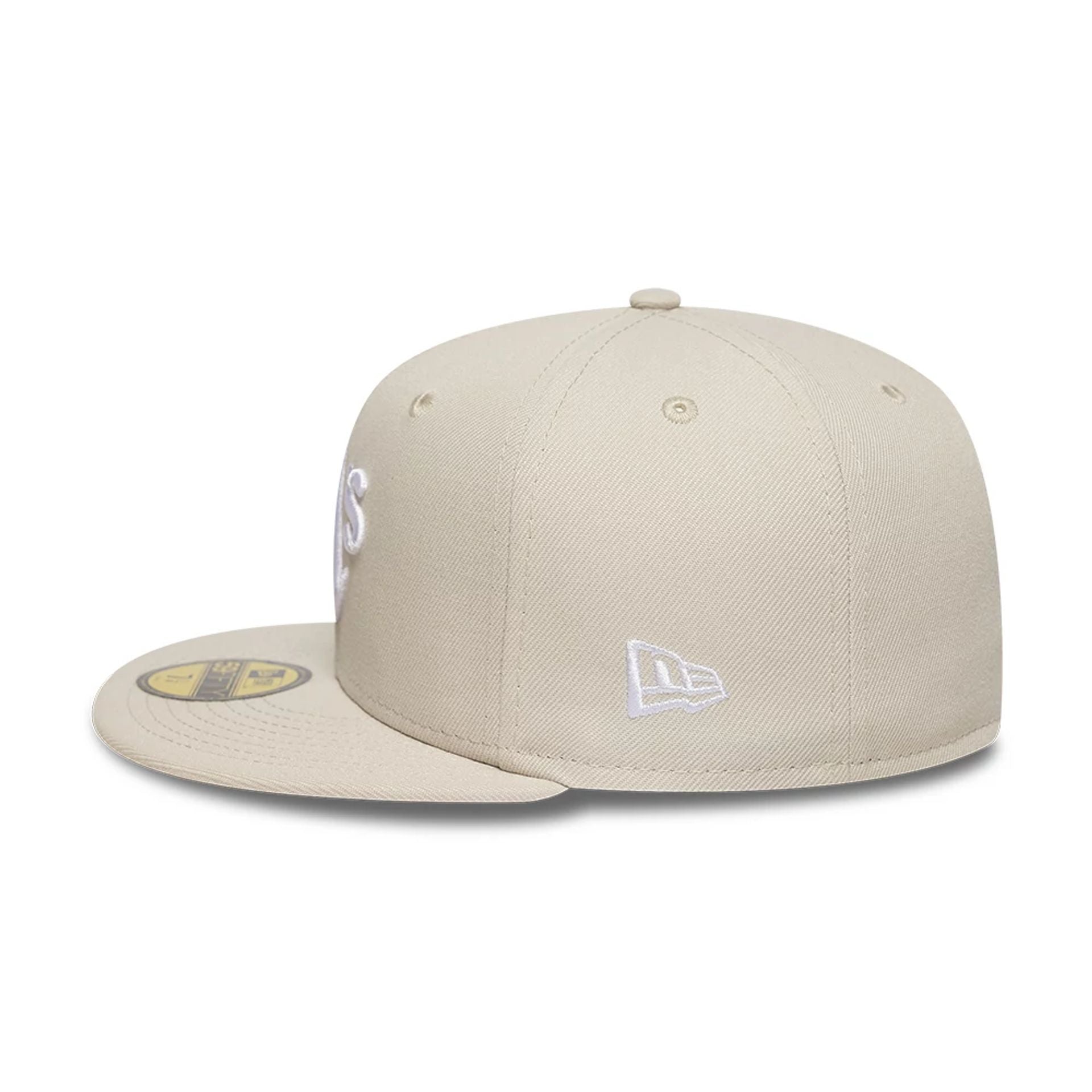 Athletics MLB Beige 59FIFTY Fitted Cap