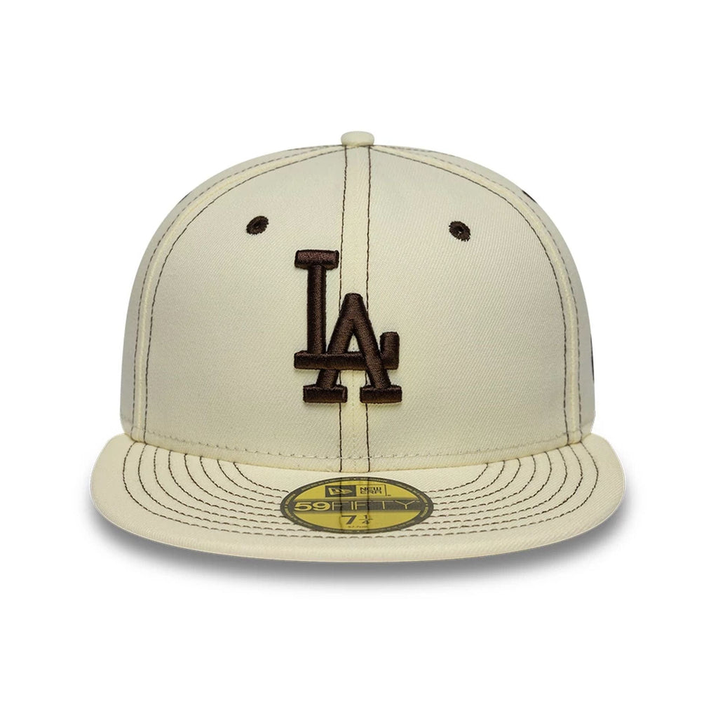 LA Dodgers MLB Contrast White 59FIFTY Fitted Cap