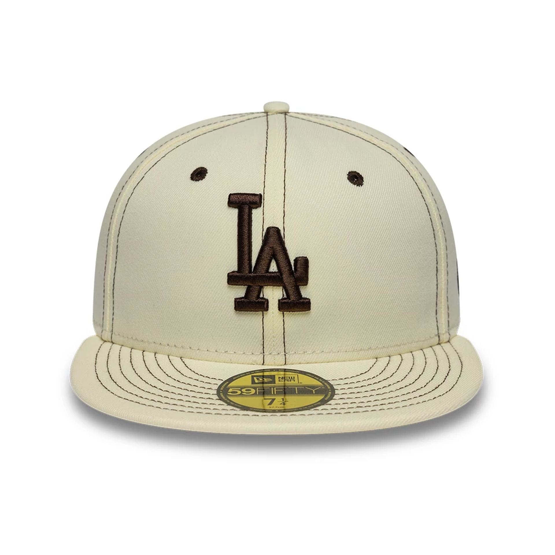 LA Dodgers MLB Contrast White 59FIFTY Fitted Cap