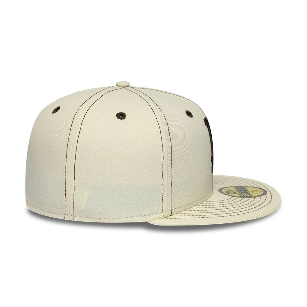 LA Dodgers MLB Contrast White 59FIFTY Fitted Cap