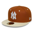 New York Yankees MLB Contrast Brown 59FIFTY Fitted Cap