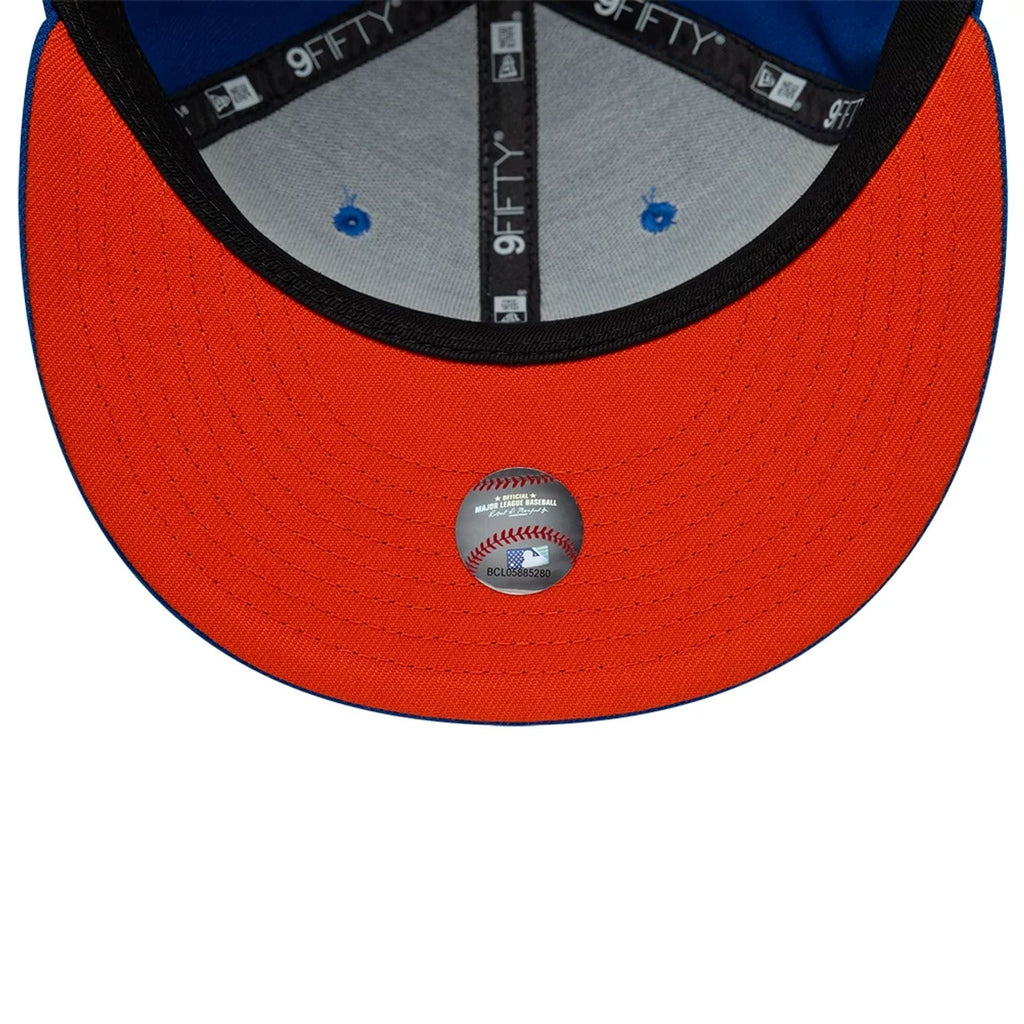 New York Mets MLB Upside Down Blue 9FIFTY Snapback Cap