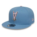 LA Angels MLB Upside Down Pastel Blue 9FIFTY Snapback Cap