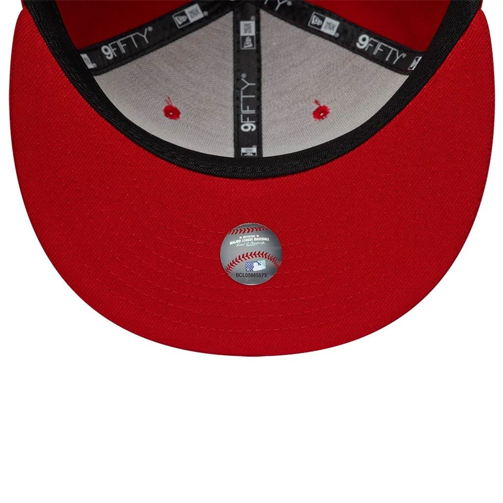 Philadelphia Phillies MLB Upside Down Red 9FIFTY Snapback Cap