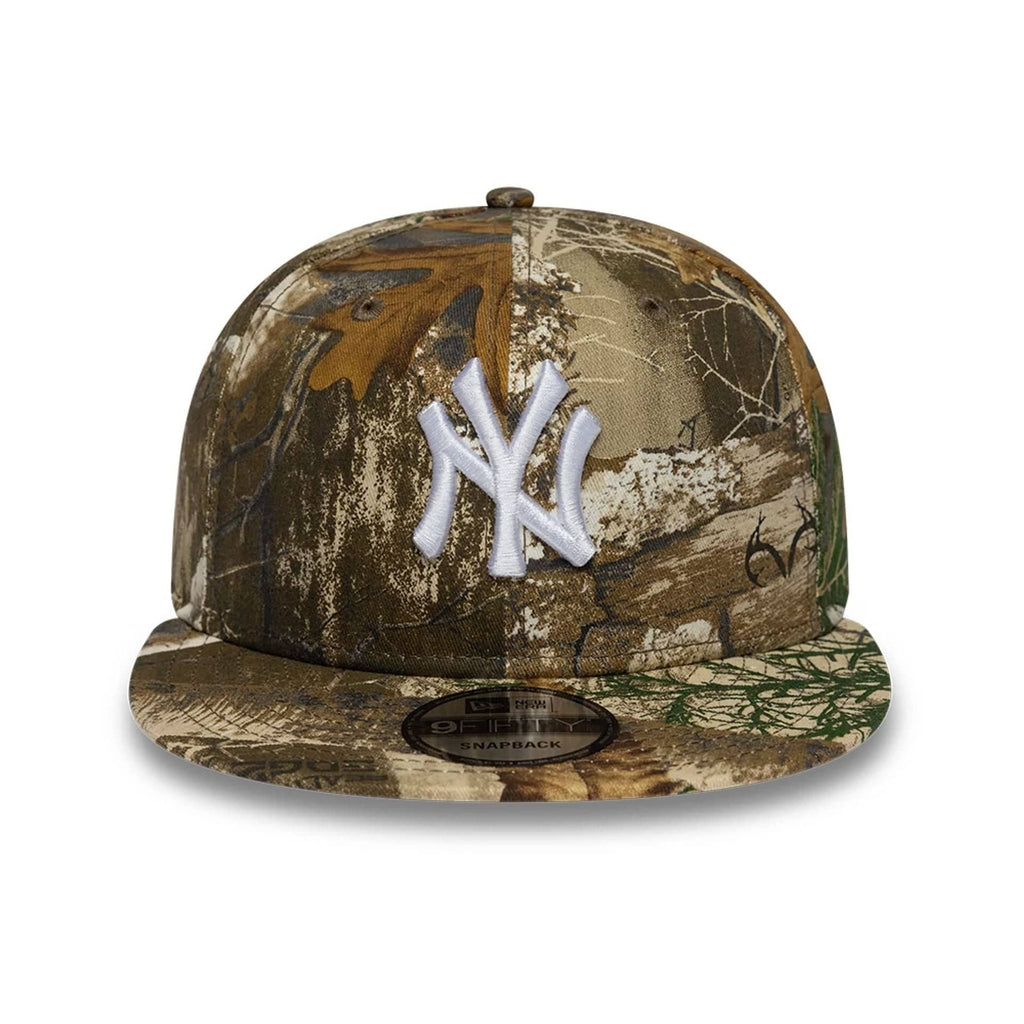New York Yankees MLB Real Tree Beige 9FIFTY Snapback Cap