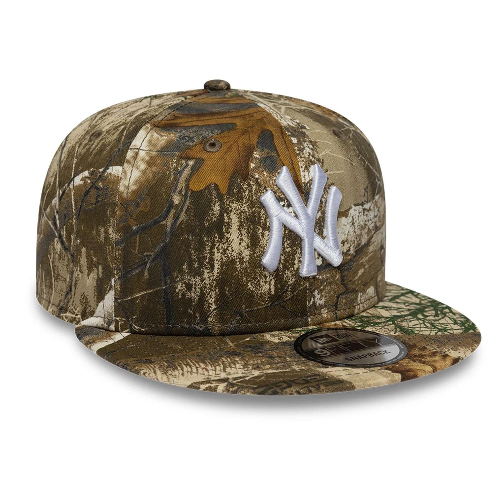 New York Yankees MLB Real Tree Beige 9FIFTY Snapback Cap