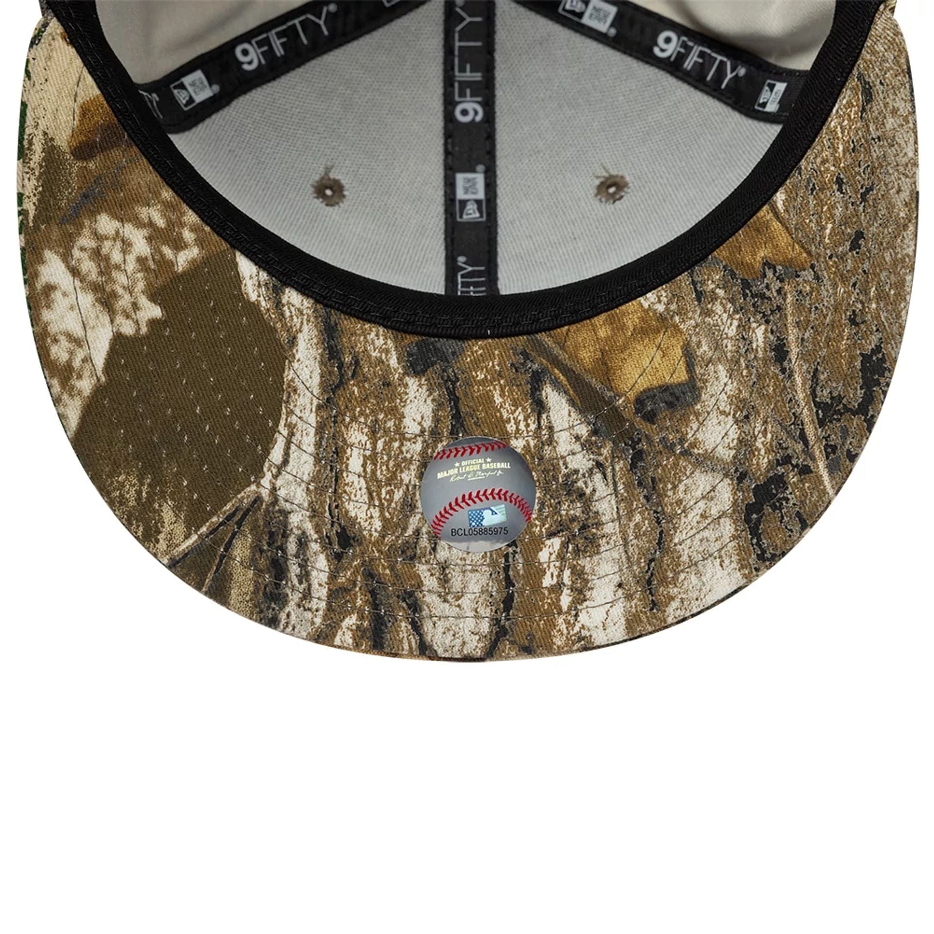 New York Yankees MLB Real Tree Beige 9FIFTY Snapback Cap